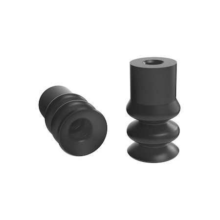 Fipa Bellows vacuum cup diam. 12 mm, NBR black 21.012.149.1